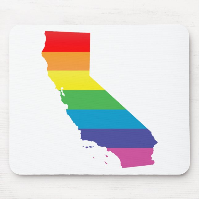Stolz aus Kalifornien. Mousepad (Vorne)