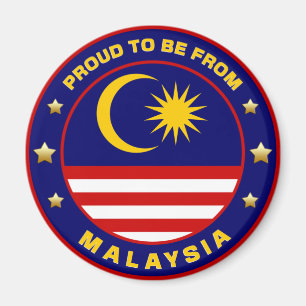 Stolz aus Malaysia Magnet
