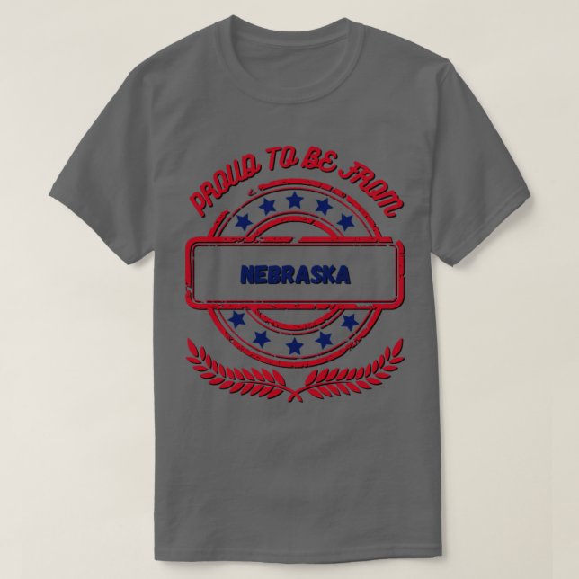 Stolz aus Nebraska T-Shirt (Design vorne)