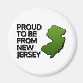 Stolz aus New Jersey Magnet