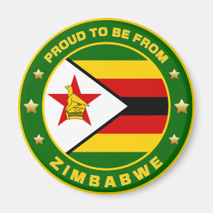 Stolz aus Simbabwe Magnet
