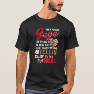 Stolz Baseball Gaga Baseball Familie Matching T-Shirt