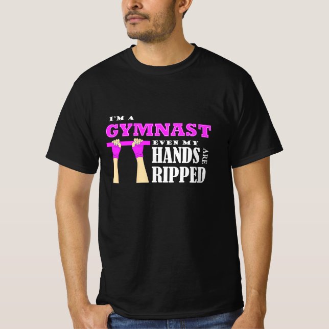 Stolz bin ich Gymnastin T-Shirt (Vorderseite)