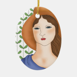 Stolz Bio sein Keramikornament