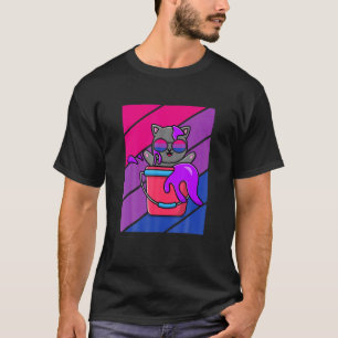 Stolz Bisexuelle Flagge LGBQ Stolzer Verbündeter K T-Shirt