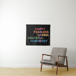 STOLZ Black Small Tapestry Wandteppich