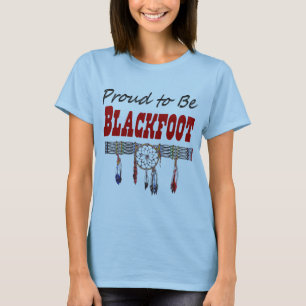 Stolz, Blackfoot Damen-angepasster T - Shirt zu