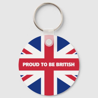 Stolz, britisch zu sein schlüsselanhänger