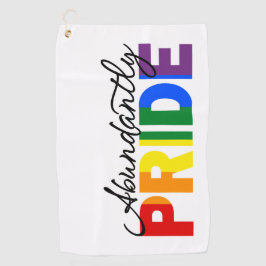 Stolz darauf, ein Schwulenhandtuch zu sein Golfhandtuch