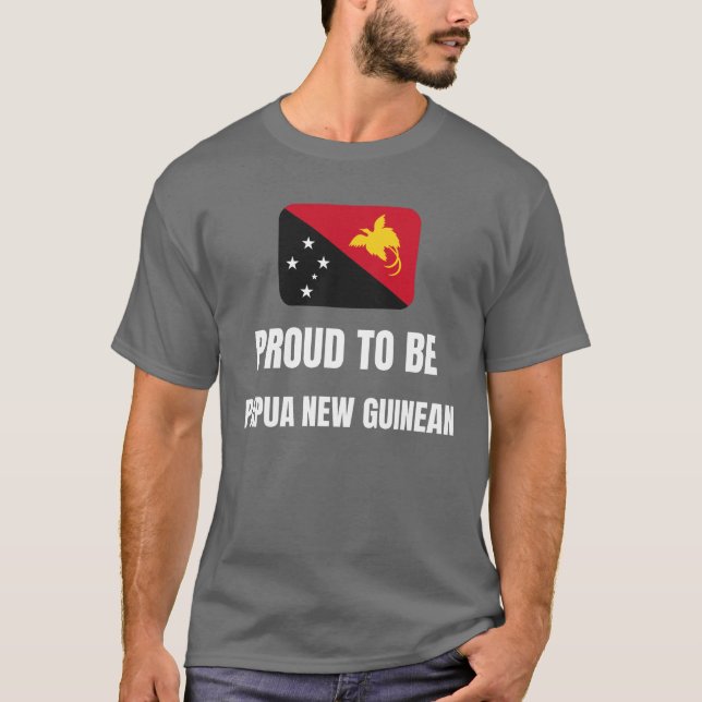 Stolz darauf, Papua-Neuguinea zu sein T-Shirt (Vorderseite)