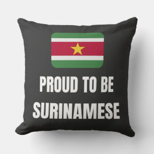 Stolz darauf, Surinamese zu sein Kissen
