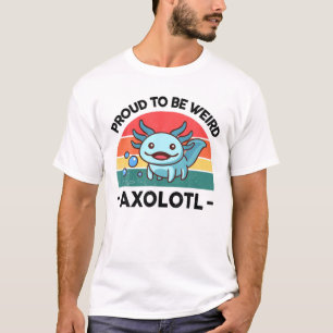 Stolz, dass Axolotl Kinder Salamander Niedlich Axo T-Shirt