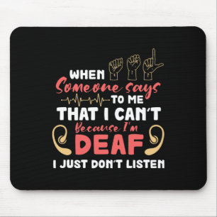 Stolz, dass ich einfach nicht auf die stolze Hands Mousepad