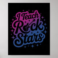 Stolz, dass ich Rockstars unterrichte Lehrer Bynd 