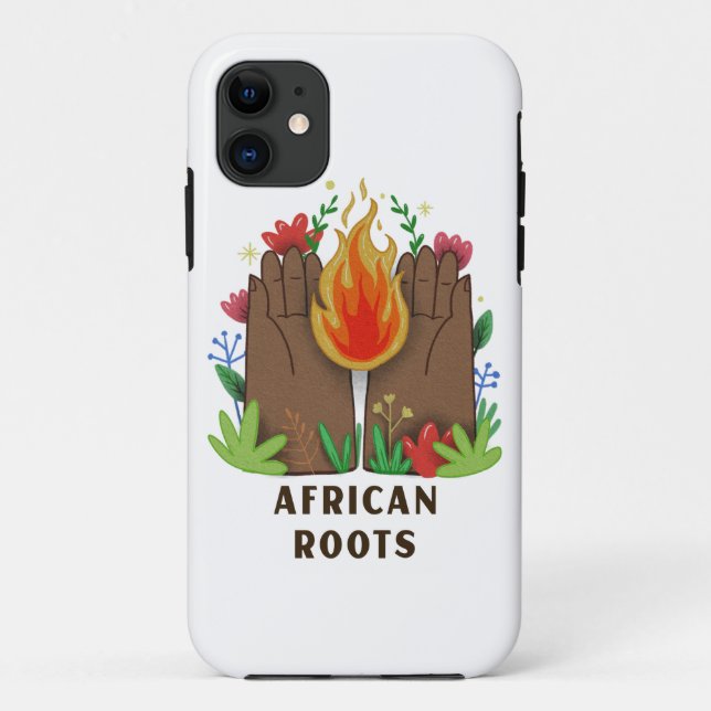 Stolz der Afrikanischen Roots Case-Mate iPhone Hülle (Rückseite)