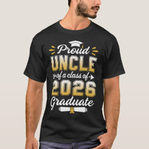Stolz der Klasse 2026 Hochschulabsolventen 202 T-Shirt