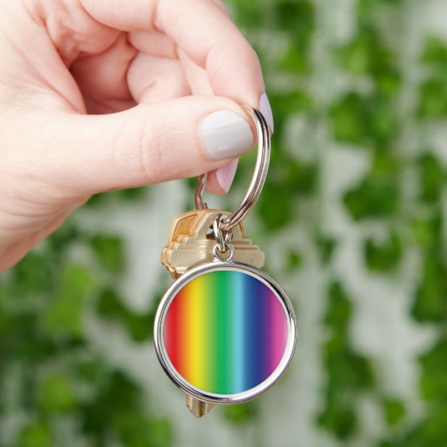 Stolz der Regenbogenfarben - Schlüsselanhänger (Hand)