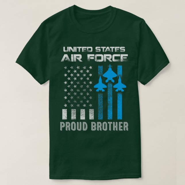 Stolz der US-Luftwaffe Brother Stolz der Luftwaffe T-Shirt (Design vorne)