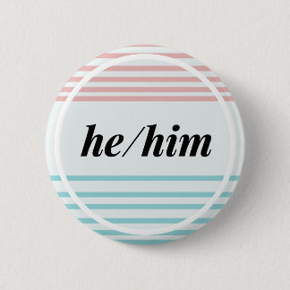 Stolz des He/Him Button