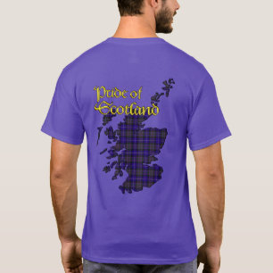 Stolz des T - Shirt Tartan in Schottland