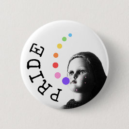 Stolz - Die Regenbogenbotschaft Button