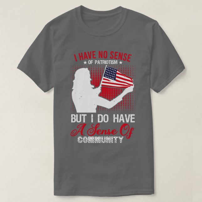 Stolz, ein Amerikaner zu sein (8) T-Shirt (Design vorne)