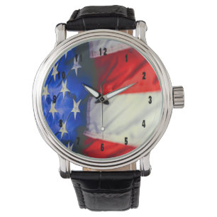 Stolz, ein Amerikaner zu sein Armbanduhr