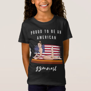 Stolz, ein amerikanischer Gymnast zu sein T-Shirt