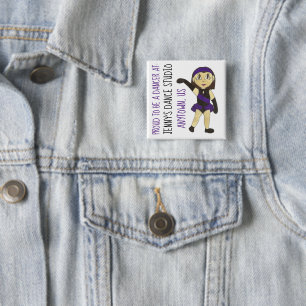 Stolz, ein Dancer Customized Dance Studio Jazz zu  Button