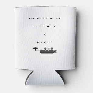 Stolz, ein Ham Morse Code kann Cover Cover können Dosenkühler