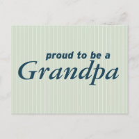 Stolz, ein Opa zu sein!