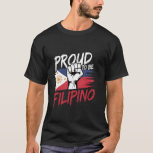 Stolz, ein philippinischer patriotischer politisch T-Shirt