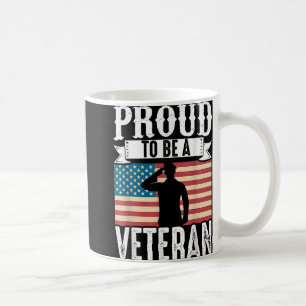 Stolz ein Veteran des amerikanischen Veteranen-Tag Kaffeetasse