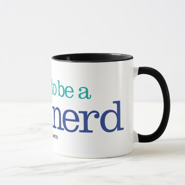 Stolz, ein Vogel-Nerd zu sein Tasse (Rechts)