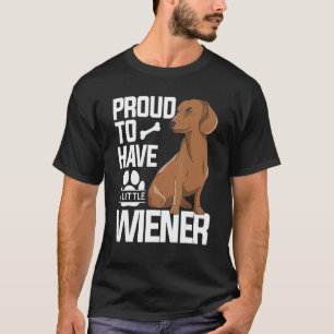 Stolz eine kleine Dackel für einen Dackel Hund hab T-Shirt