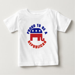 Stolz, eine republikanische Vorlage zu sein Baby T-shirt