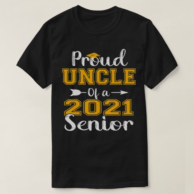 Stolz eines Absolventen 2021 T-Shirt (Design vorne)