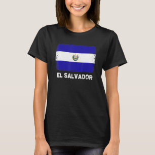 Stolz El Salvador Flaggenunterstützung für salvado T-Shirt
