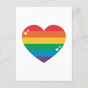 Stolz   Farbige Regenbogenkonstruktion Postkarte