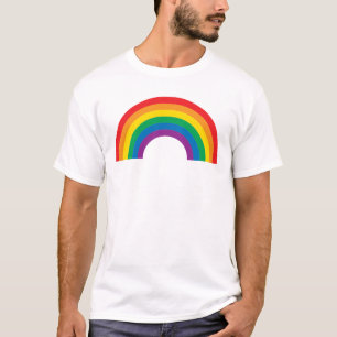 Stolz   Farbige Regenbogenkonstruktion T-Shirt