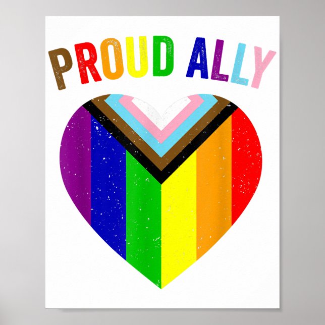 Stolz Gay POC für alle LGBTQAI-Gay-Freunde-Flagge  Poster (Vorne)