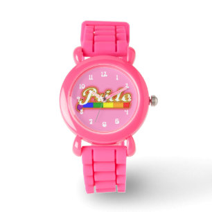 Stolz Gay Pride Leuchtender Stolz Armbanduhr