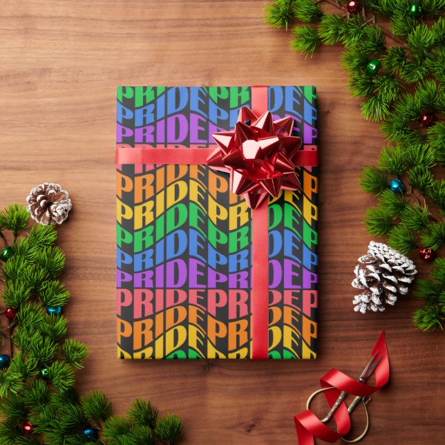 Stolz Geschenkpapier (Feiertagsgeschenk)