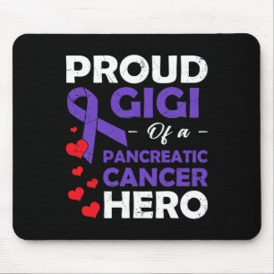 Stolz Gigi eines Bauchspeicheldrüsenkrebs Heldenkr Mousepad