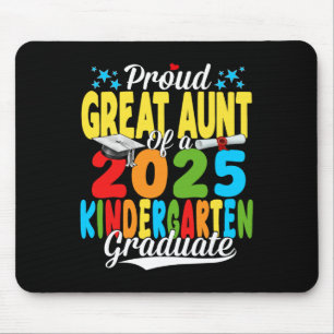 Stolz große Tante Cl von 2025 Kindergarten Graduat Mousepad