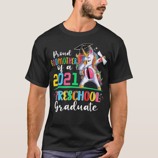 Stolz Großmutter eines Vorschulabsolventen Grad 20 T-Shirt (Vorderseite)