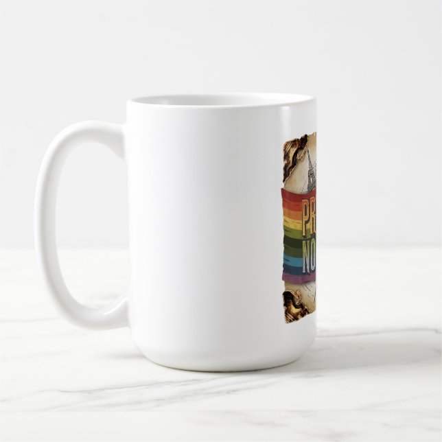 Stolz hat keine Grenzen Klassische Tasse LGBTQ (Links)
