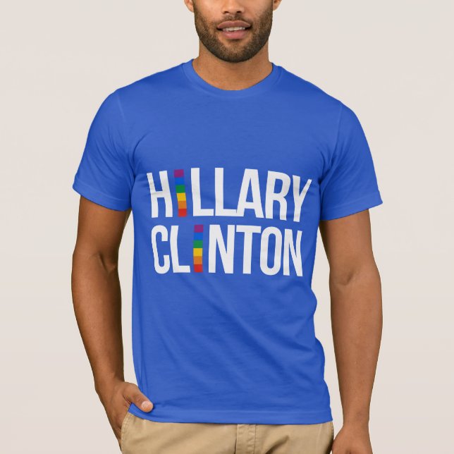 Stolz Hillary Clinton -- LGBT - T-Shirt (Vorderseite)