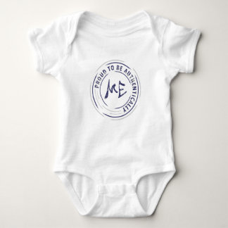 Stolz, ich selbst zu sein baby strampler