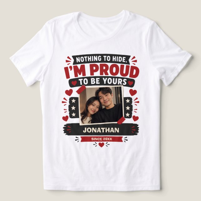 Stolz, Ihr Eigenes zu sein Tri-Blend Shirt (Design Vorderseite)